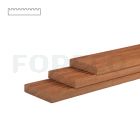 Tali vlonderplank met groeven hardhout 28x145