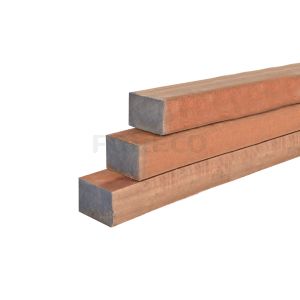 Azobe Ruw balk 60x60mm FSC