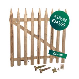 Schapenhek looppoort kastanje